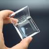 Transparent Empty Sequins Eye Shadow Box Eye Makeup Storage Box Square Mirrored Diy Empty Eyeshadow Dish For Girls