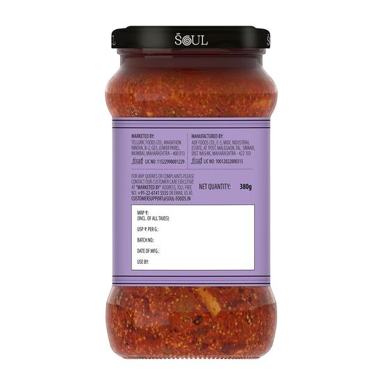 Soul Garlic Pickle 380g - Handcrafted Gourmet Delight in Sunflower Oil