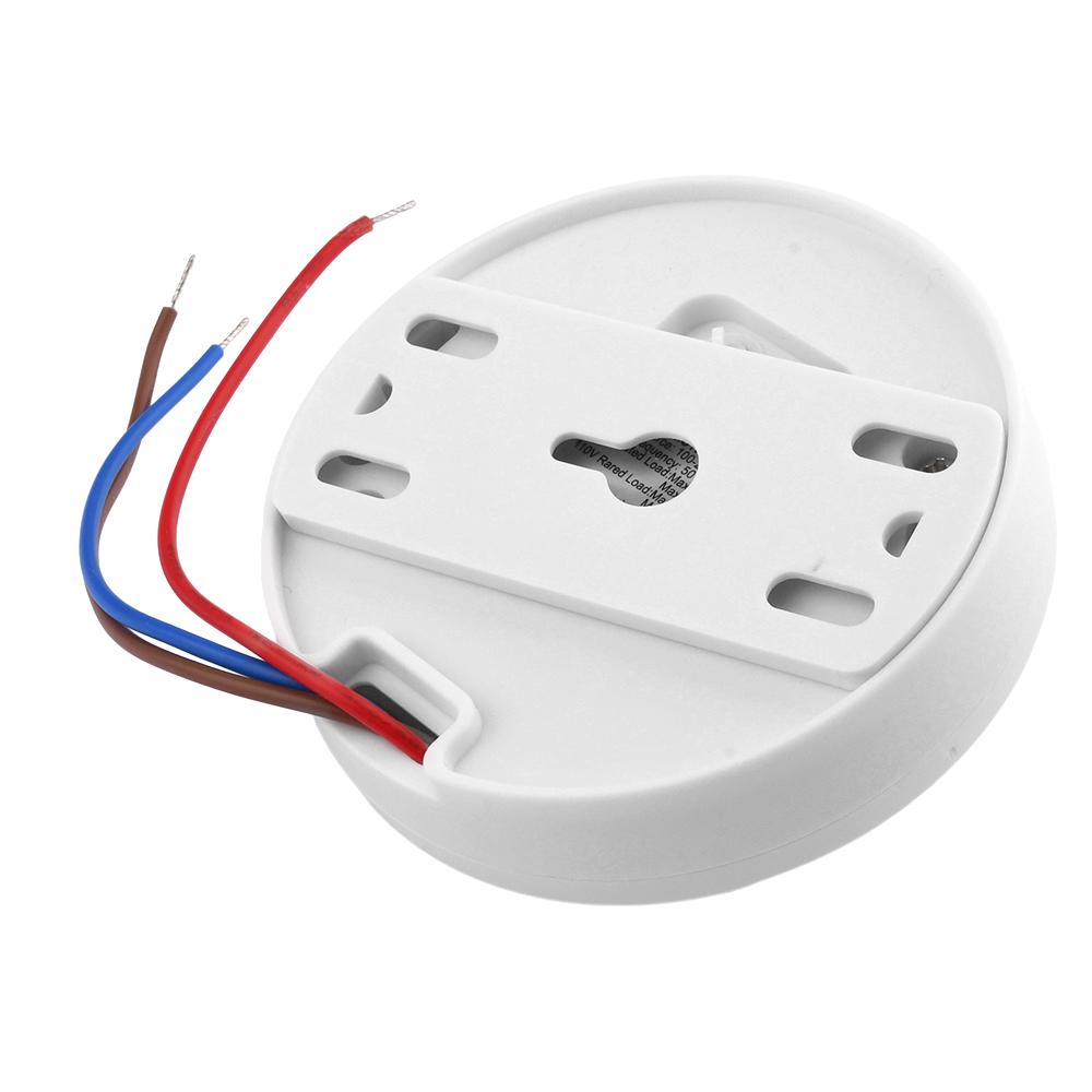 AC85-265V Интеллектуальный инфракрасный PIR-датчик движения человека Потолочный выключатель-датчик Детектор присутствия человека