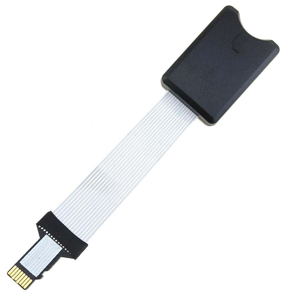 MicroSD To SD Extension Cable 10cm Flexible Soft Wire Converter Card Adapter