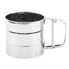 Stainless Steel Handheld Manual Flour Sifter Sieve Strainer Kitchen Baking Tool