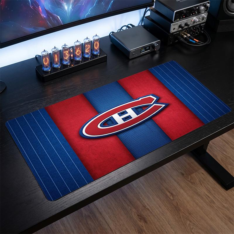 Коврик для мыши с узором Montreal Canadiens Анти?Нескользящий резиновый коврик для стола для игр, работы, украшение рабочего стола