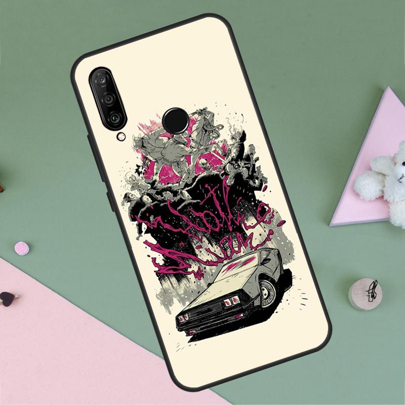 Чехол для игры Hotline Miami для Huawei Nova 12i 12s 11i 8i 7i 9 10 SE Y90 Y60 Y70 Y72 Y61 Y91 P30 P40 Lite P60 Pro