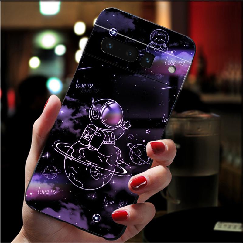 Чехол для телефона Google Pixel 10 9 Pro XL 9A 8 7 6 Pro Pixel 8A 7A 6A Pixel 8 7 6 5 Чехол с рисунком Астронавт