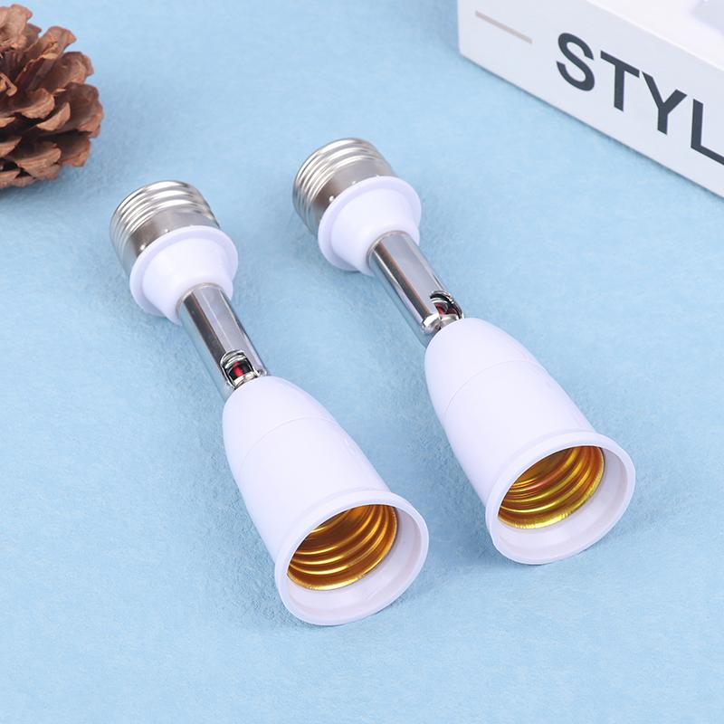 1 шт. Универсальный удлинитель держателя E27 - E27 для гнезда E27, регулируемый переходник с E27 на E27 для удлинителя винтовой лампы