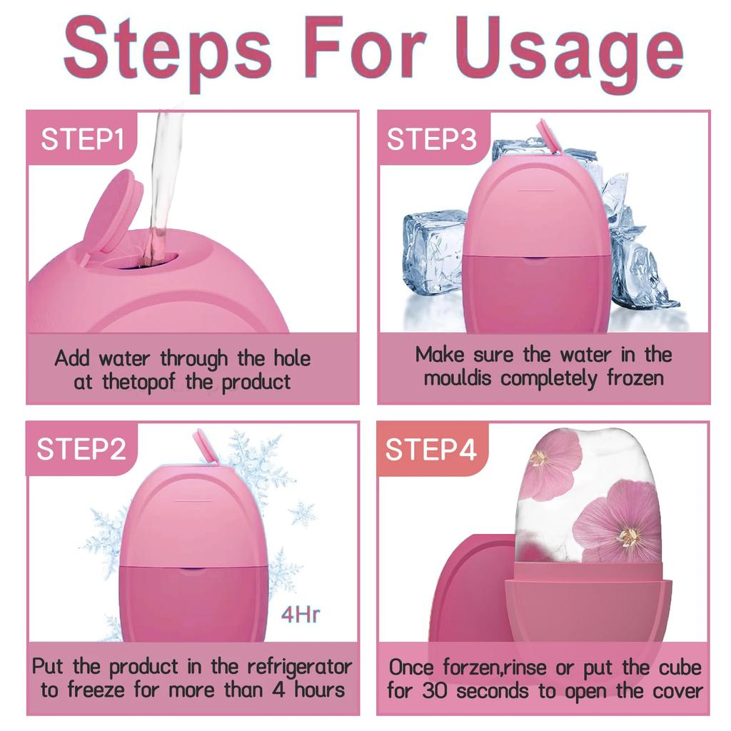 Ледяной ролик для лица и глаз, ледяной ролик для красоты лица, инструменты для ухода за кожей, ледяной кубик для лица, гуа ша, красота, спа, уход за кожей, массажер для лица