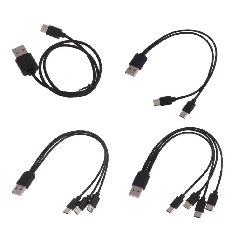 Кабель для множественной зарядки Мульти USB-кабель USB-кабель для зарядки Универсальный 1/2/3/4 в 1