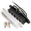 Wilkinson M Series Высокоoutputный Alnico 5 Stratocaster Гитара Бриджевый Белый Звукосниматель,