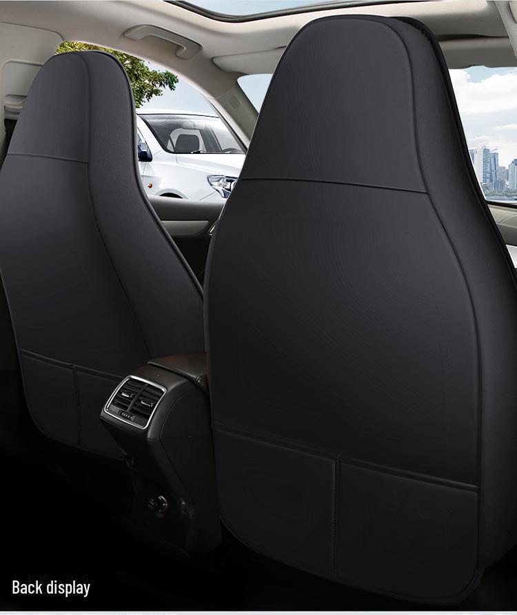 Универсальная подушка для сиденья автомобиля нового стиля: Чехол из дышащей кожи наппа для зимы.