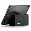 DG.MING M1 Series for Samsung Galaxy Z Fold7 5G Phone Case PU + TPU + PC Back Cover with Magnetic Tri-Fold Wallet Kickstand