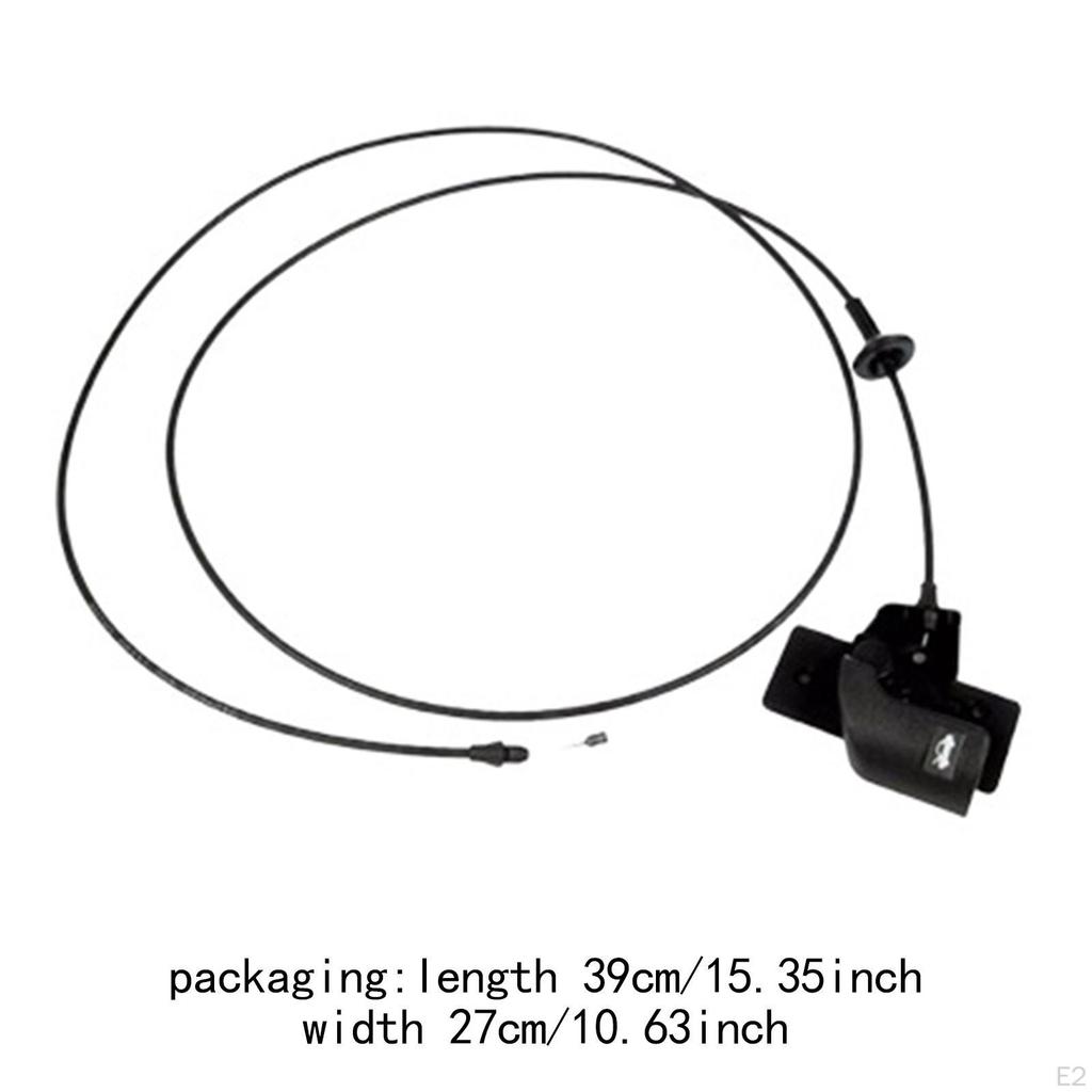 Трос открывания защелки капота 15242999 Простая установка прочных запасных частей для замены автомобильных аксессуаров