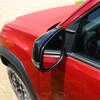 Piano Black Side Mirrors Rearview Trim Cover For Toyota Tacoma 2015-