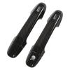 Other Accessories 4pcs/set Exterior Door Handle Cover Lock Cap Stick-on for GR86 2012-2021 Car Exterior Door Handle(Carbon Fiber Style)