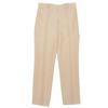 Emilio Pucci Excellent condition wool and silk center-press pants, women's, beige, size 38, 9ERT51 9E607 Bottoms 38 beigeUsed