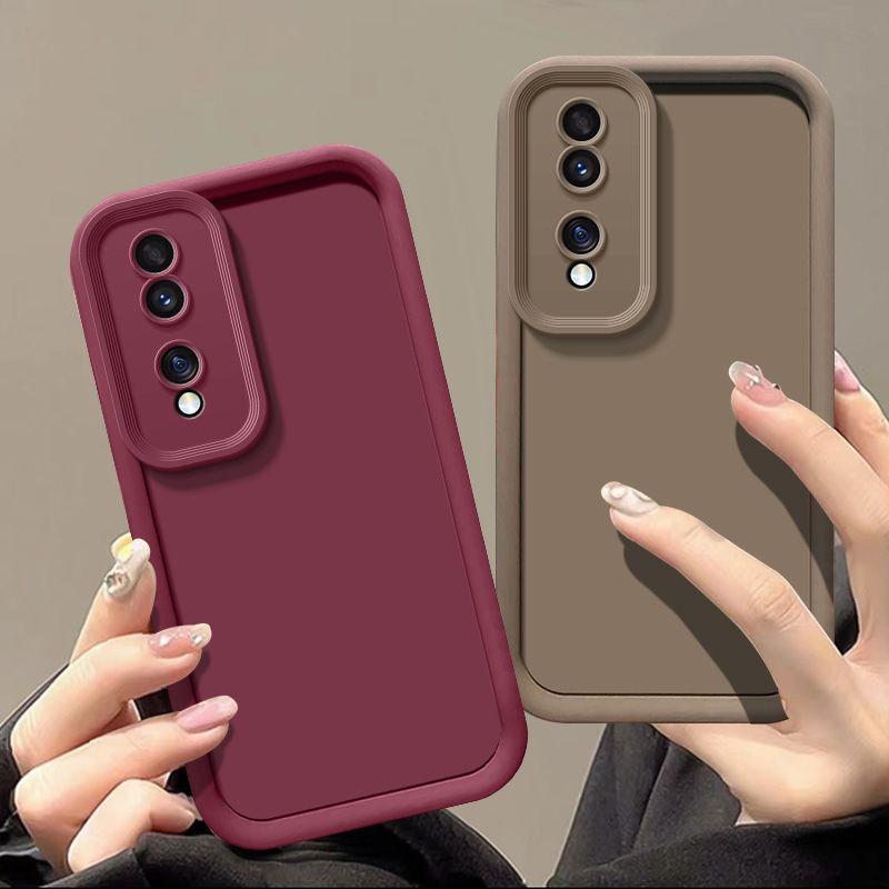 Чехол для Honor 70 Чехол для телефона Honor 70 Pro FNE-NX9 SDY-AN00 Матовая задняя крышка Honor 70 Pro+ Защита с эффектом кожи Противоударные чехлы