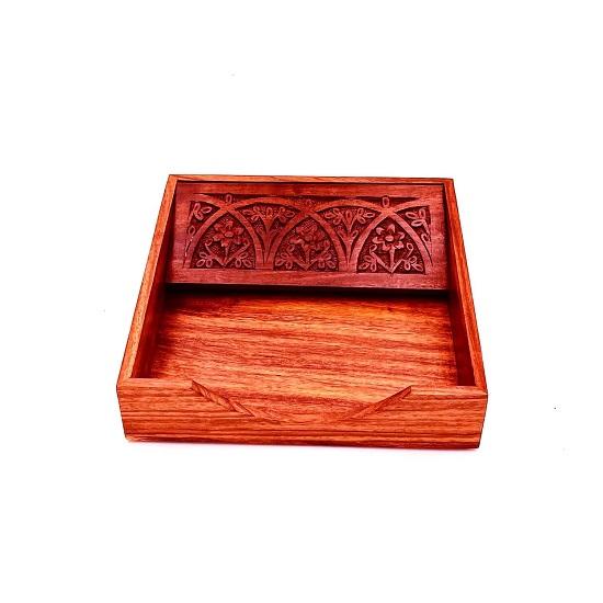 Стойка для папиросной бумаги Подставка для держателя салфеток Квадратный держатель для салфеток