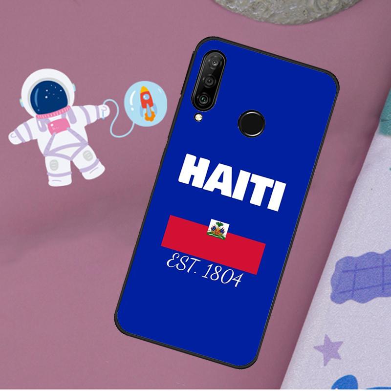Винтажный флаг Гаити для Huawei Nova Y72 Y73 Y60 Y70 Y90 Y61 Y91 7i 8i 11i 12i 12s 9 10 SE P20 P30 P40 Lite Чехол