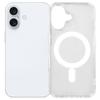 Чехол для iPhone 16, совместимый с MagSafe TPU + акриловый прозрачный чехол для телефона