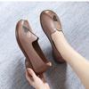 Fashion New Mom Shoes Middle-aged and Elderly Elegant Flat Shoes Soft Soled Comfortable Non Slip Butterfly Women's Shoes De Mujer 2025