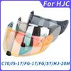 HJ20M Щиток для шлема HJC C70 FG-17 FG-ST IS-17 Мотошлем Визор Защита от УФ Casco Moto Visera Солнцезащитный козырек