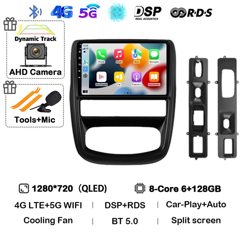 Android 14 Carplay Автомагнитола для Renault Duster 1 2010 2011 2012 2013 2014 2015 Мультимедийный Видеоплеер GPS 360 Камера 4G