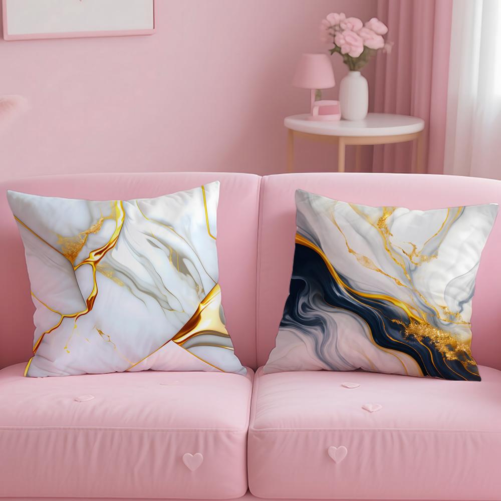 Style Highend Texture Cushion Cover Soft  EasyWash Pillow Case  Versatile for Couch Bed Travel and Office
