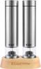 Mini Electric Salt and Pepper Mill, 7935JP, Adjustable Coarseness, for Rock Salt, Pepper, and Spices