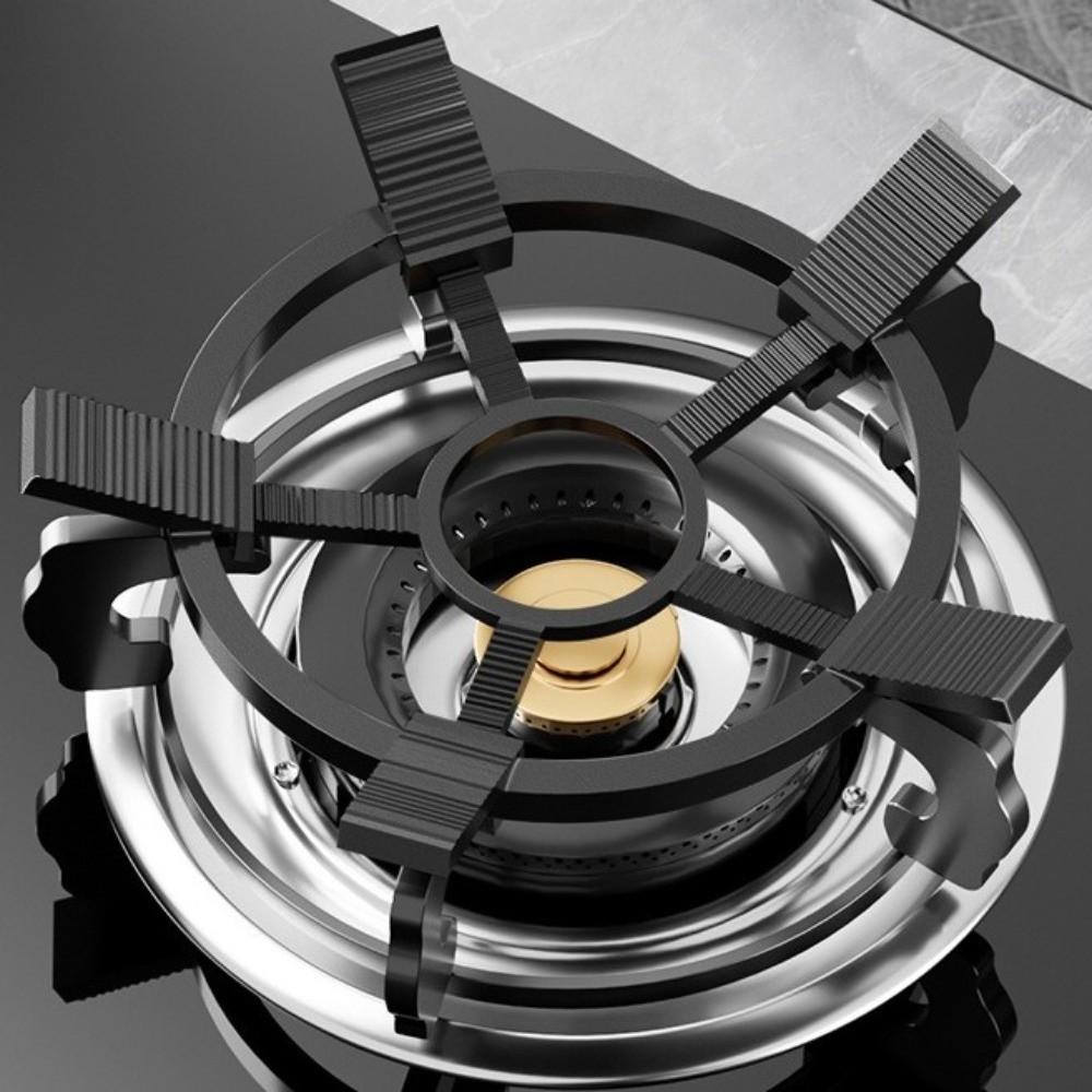 Universal Cast Iron Gas Burners Stand Anti Slip Stable Wok Ring Stand Portable Stove Support Outdoor Cooking