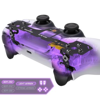 EXtremeRate Light Version Hole Clicky Kit V2 для совместимости с контроллером PS5 Custom Micro Switch L2R2 Clicky Hair Trigger Kit и тактильной поверхностью L1R1