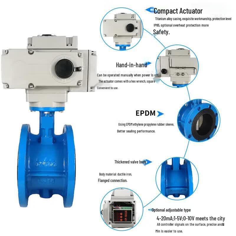 KDSW Electric Butterfly Valve