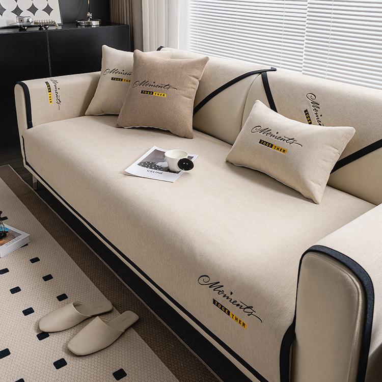 Sofa Cushion Non-Slip Stain-Resistant European Style High-Grade Sofa Cover Universal Cover Four Seasons Universal