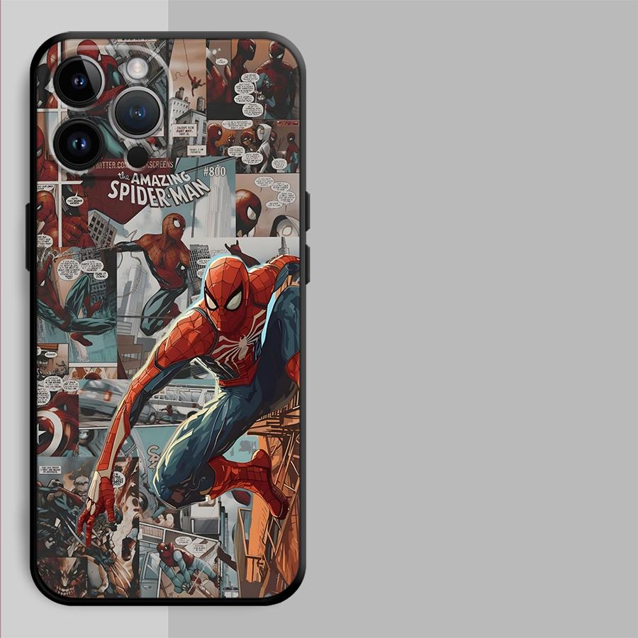 Marvel Comic Deadpool Чехол для телефона Чехол для телефона для Apple iPhone 16 15 Pro 7 8 Air XR XS MAX 11 17 Pro Max 12 14 13