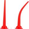 Glass Cement Long Sausage Nozzle 11.8in Soft Rubber Nozzle  For Sausage Caulking
