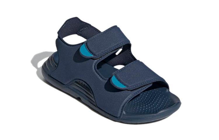adidas Шлепанцы для плавания Детские сандалии Синие Дети Возраст 3-7 лет FY6039