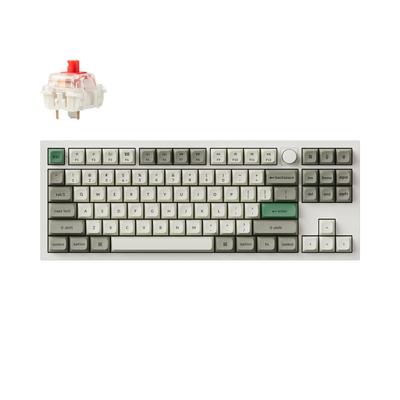 Keychron Q3 Max беспроводная механическая клавиатура US RGB Gateron Jupiter механическая совместимая с Windows Gateron Jupiter механическая красная QMK/VIA клавиатура, 2.4