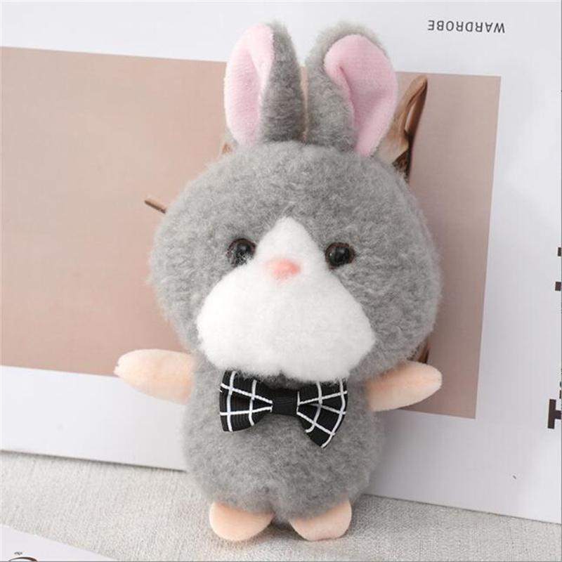 12 Cm Cute Rabbit Plush Toy Stuffed Bunny Doll To Send Girls Birthday Gift Rag Doll Chritmas Small Present