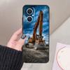 Excavator Funda For OPPO Reno 10 11 12 13 14 Pro 8 7 Lite 11F 12F 13F 14F OPPO Find X8 X5 X6 X9 Pro Case