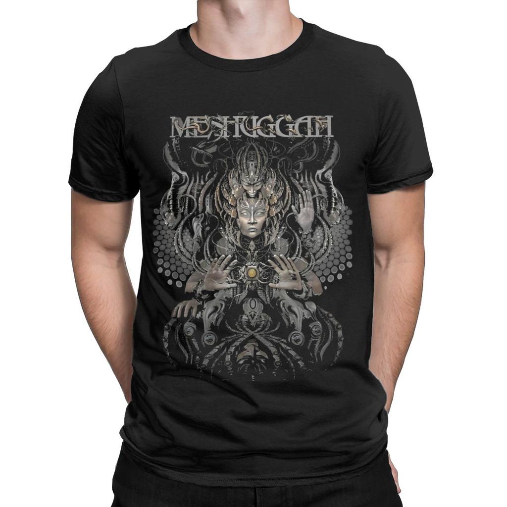 Лето Meshuggah Hands Of Msgh Мужские и женские футболки Одежда Винтажные футболки Футболки Чистый хлопок Подарочная одежда