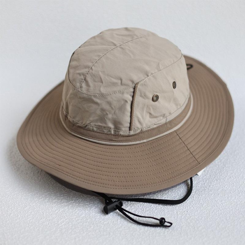 Японская шляпа рыбака с завязками от солнца, мужская и женская, большая, для альпинизма и рыбалки, летняя шляпа