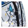 Jordan Colorful Graffiti Print Backpack Large Unisex backpack White JD2533200AD-005