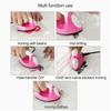 1PC Mini Travel Iron - Handheld Portable Electric Ironing Machine for Clothes, Socks & DIY Craft (US Plug Design)