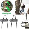 304 Stainless Steel Tree Climbing Tool Multi Function Pole Climbing Spikes Hook Non Slip Climbing