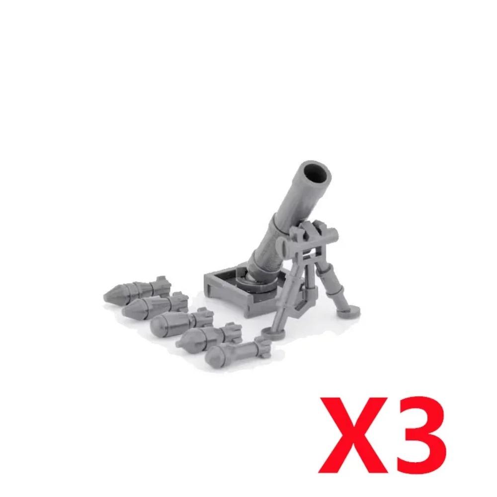 Военный MOC Оружие Строительный Блок Тяжелый Пулемет Гатлинг M19 NSV Фигурки Артиллерия Сапер Пистолет Пуля Игрушка Подарок K013