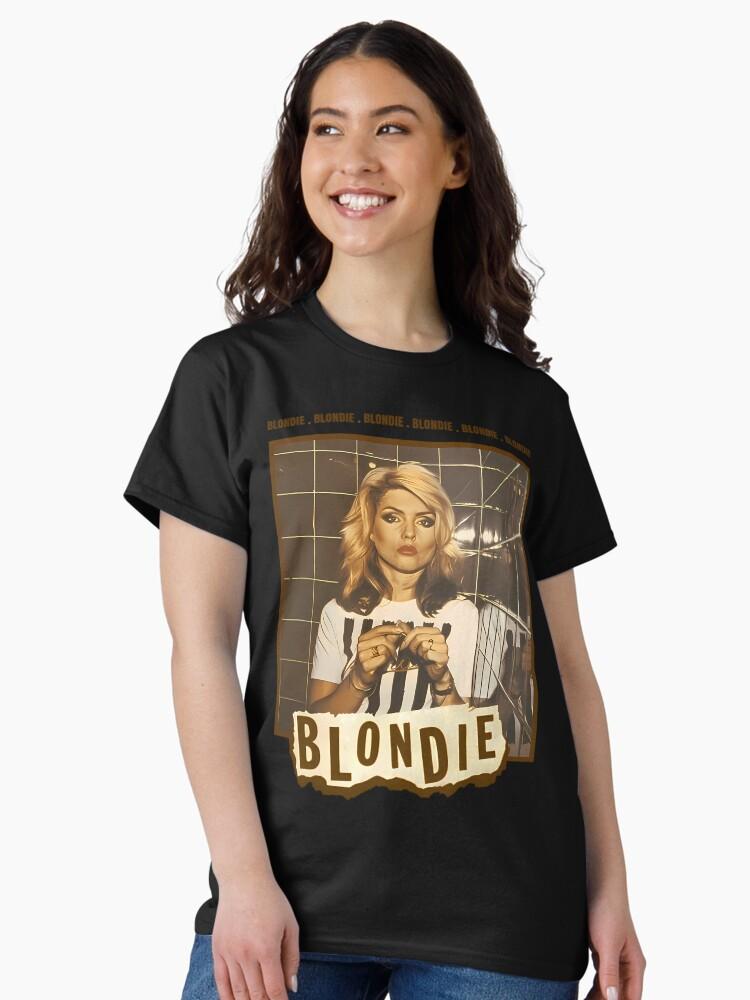 Blondie New Wave Blondie Singer Portrait Classic T-Shirt