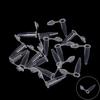 50X0.5Ml Lab Clear Micro Plastic Test Tube Centrifuge Vial Snap Cap Container Ab,