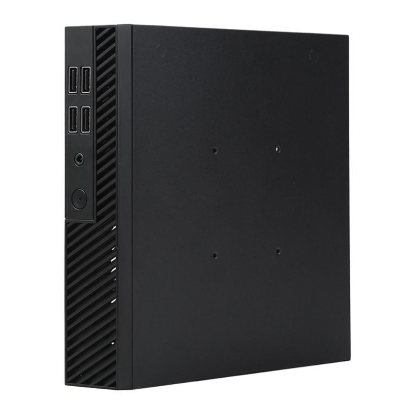 DX01 Тонкий Mini ITX Настольный Компьютерный Корпус Тонкий Половинной Высоты Компьютерный Корпус Портативный Настольный Компьютерный Кейс Шасси