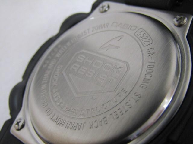 Casio Кварцевые Золотой Камуфляж 20 АТМ Водозащита Поставляется с Коробкой и Часами G-SHOCK GA-700CMG-3AJF, Циферблат, Узор, Устойчивые, Инструкция, 141563