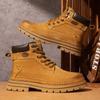 Модный Роскошный Бренд Мужские Ботильоны из Натуральной Кожи Классические Уличные Мотоциклетные Ботинки Мужские Высокие Повседневные Туфли Новые Трендовые Байкерские Боты
