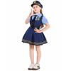 Kids Police Cosplay Costume Boys Girls Halloween Fantasy Disguise Outfits Children's Day School Stage Performance Set Hot Sales