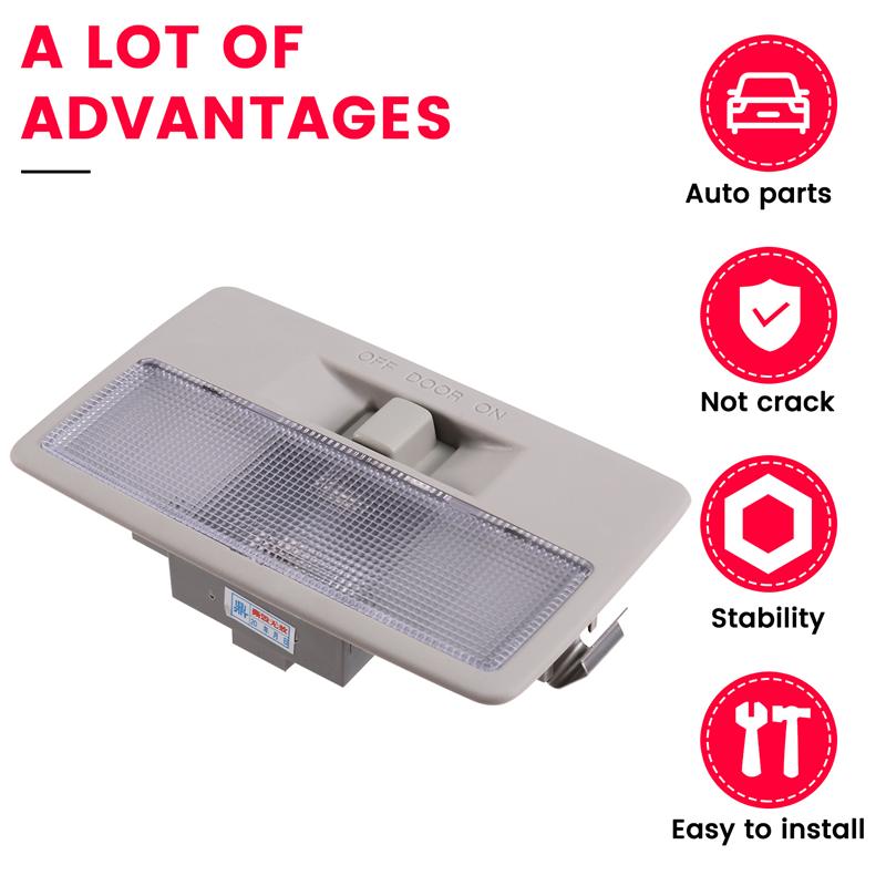 A16P-Car Interior Back Seat Overhead Lamp Reading Light EG21-51-310A EG2151310A75 For Mazda 3 Mazda 2 Mazda 6 Mazda CX-7